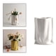 thumbnail image 3 of Creative Plant Pots Hermosa Luz Ligero Jarrón de Lujo Arte Artesanía Artesanía Orientación de Flor Secado para Balcón Home Office Sala de estar Leche blanca Soledad Jarrón de ceramica, 3 of 7