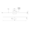 thumbnail image 2 of WS25336-BK-Kuzco Lighting-Pandora - 26W LED Wall Sconce-4.63 Inches Tall and 36 Inches Wide-Black Finish, 2 of 3