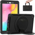thumbnail image 1 of Shockproof TPU + PC Protective Case with 360 Degree Rotation Foldable Handle Grip Holder & Pen Slot For Samsung Galaxy Tab A 8.0 2019 T290, 1 of 5