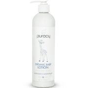 Puracy Organic Lavender & Grapefruit Baby Lotion, 12 fl oz