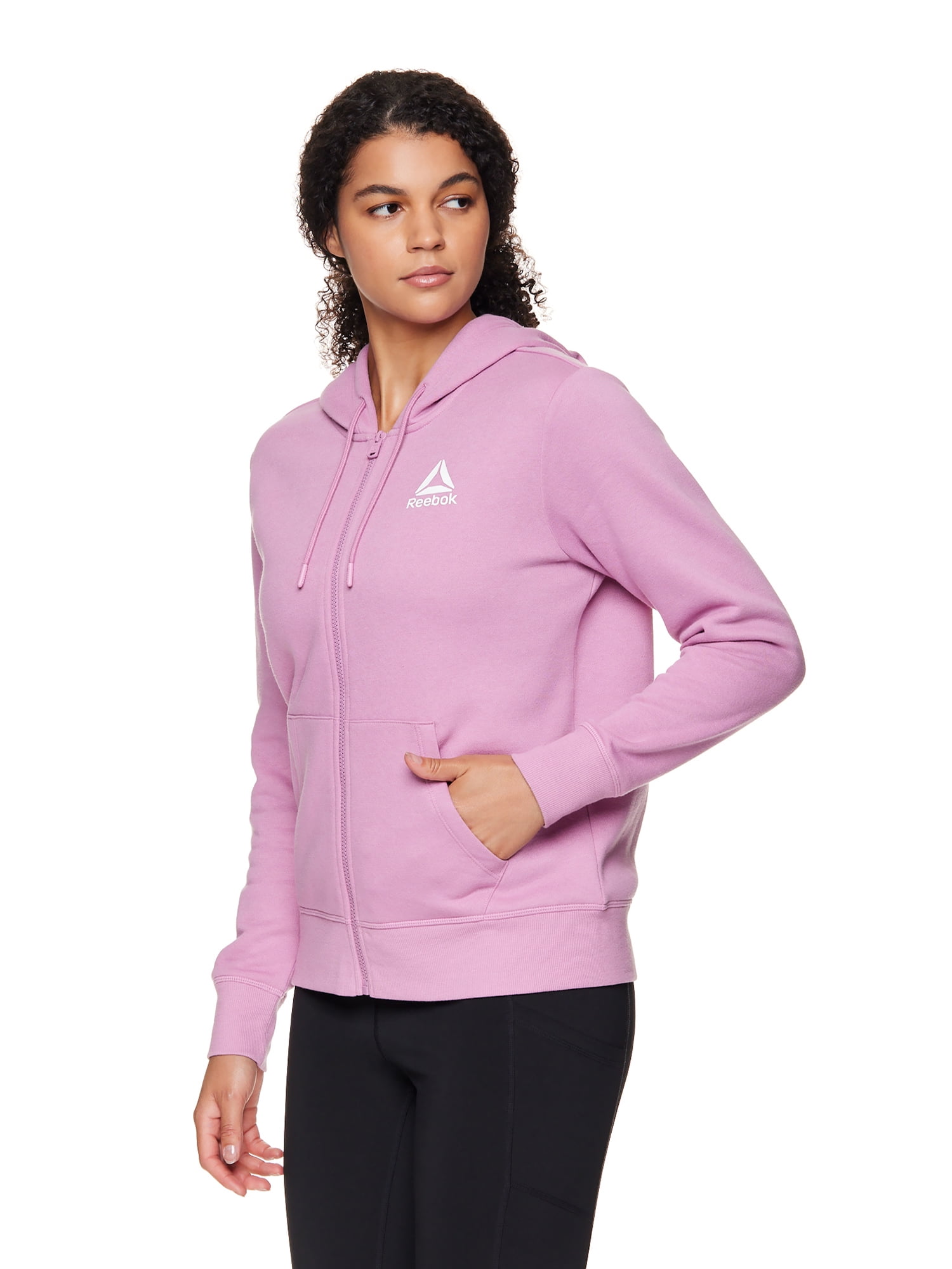 Reebok Women's Game Day Zip Up Fleece Hoodie