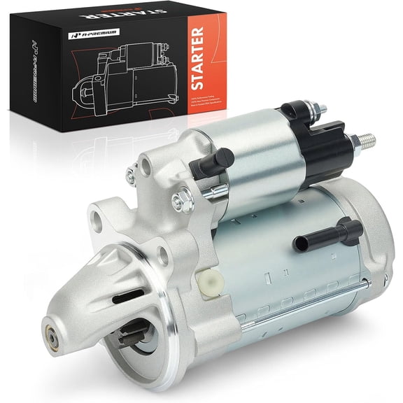 A-Premium Starter Motor Compatible with Ford Mustang 2016-2020/2022-2023, 5.0L, 12V 1.4KW 12-Teeth Clockwise, Replace# GR3T11000AA, GR3Z11002A