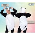 thumbnail image 3 of Silver Lilly Unisex Adult Plush Panda One Piece - Cosplay Animal Costume (Large), 3 of 6