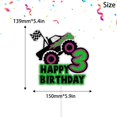 thumbnail image 2 of Topper para pastel SugarGera Camión Feliz 3.º Cumpleaños, 2 of 5