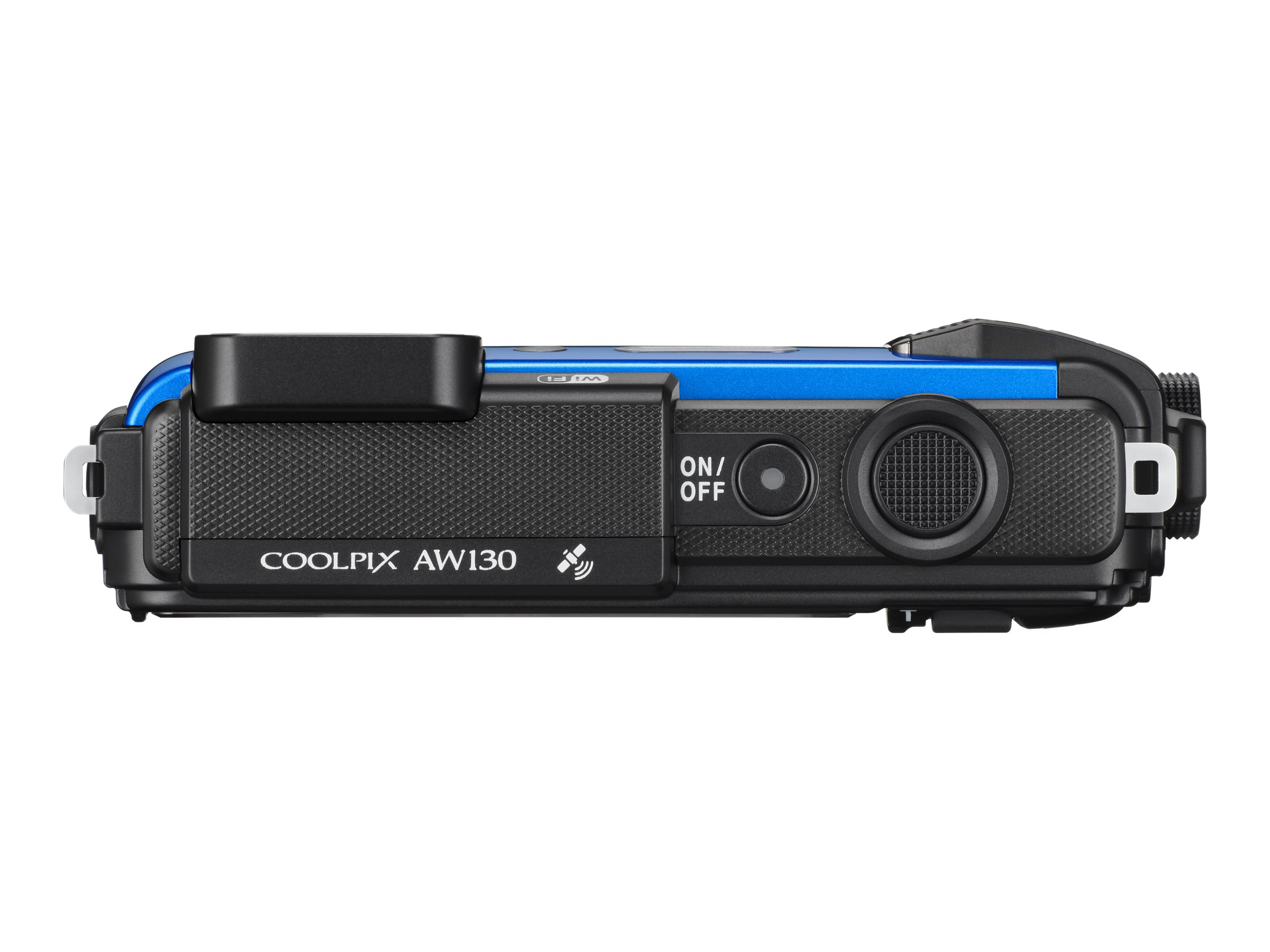 Nikon Coolpix AW130 16 Megapixel Compact Camera, Blue