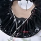 thumbnail image 4 of 1 sombrero de vinilo con protección solar para aleros grandes, sombrero de pescador con lazo, visera superior vacía para verano para niños, 4 of 5
