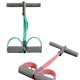thumbnail image 4 of Bandas elásticas multifuncionales de color rosa y gris, 6 tubos, con empuñaduras para pedales, cuerdas elásticas de látex, equipo de resistencia para gimnasio en casa y oficina, 4 of 5
