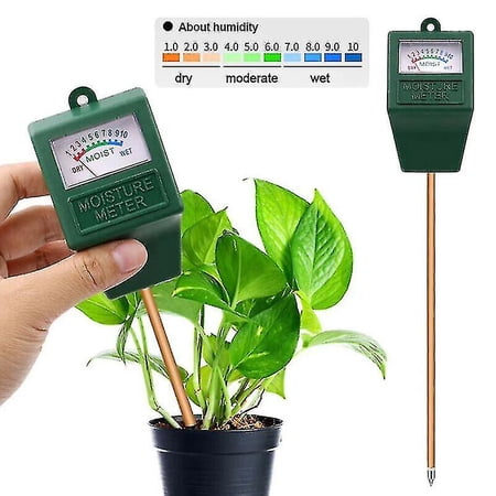 Spring Flower Meter Soil Moisture Tester Plant Flower Hygrometer Meter Outdoor Detector ...