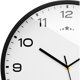 thumbnail image 4 of Reloj de pared radiocontrolado silencioso negro Ø 31cm con segundero Cambio de hora automático esquí esquí Gafas de esquí, 4 of 5