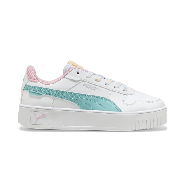 Tenis Puma Carina Street Lacey Jr Unisex Juvenil blanco 25