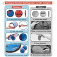 thumbnail image 3 of Juego de pelota Toss and Catch Wedopro Kids con guante de béisbol azul, 3 of 7