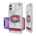 thumbnail image 2 of Montreal Canadiens iPhone Stripe Clear Ice Case, 2 of 7