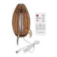 thumbnail image 2 of Creative Night Light, Timer Wooden Puzzle Assemble Night Light  Shape Hollow Warm Light Adjustable Brightness  For Home, 2 of 8