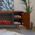 thumbnail image 6 of Real Flame Morris 72" Landscape Electric Fireplace TV Stand in Vintage Black Maple, 6 of 9