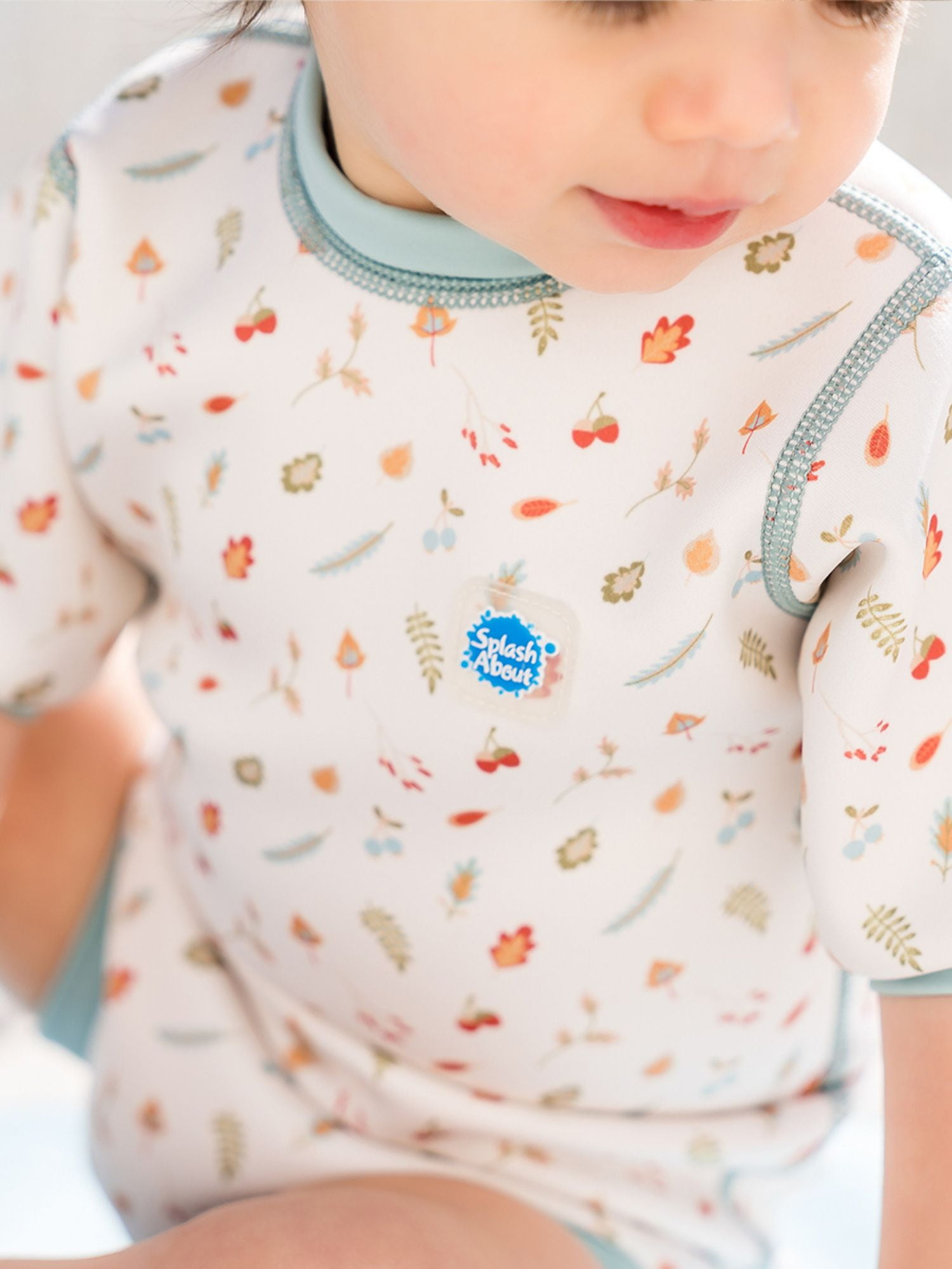 Splash About Happy Nappy™ Wetsuit with Swim Diaper, Little Acorns, 3-8 Months