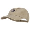 thumbnail image 2 of Pomeranian Embroidered Washed Cotton Twill Cap - Khaki OSFM, 2 of 5