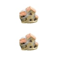 thumbnail image 3 of Maoww Fairy Garden Kit Synthetic Resin Not Fade Easily Terrarium Decor Wide Application Different Display Balcony Decoration Yellow Type 6 2Set, 3 of 6