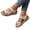A2-White, variant on Women's Orthopedic Sandals with Arch Support Flat Comfortable Wide Width Hook and Loop Fasteners Casual Summer Shoes for Women Walking Beach Travel,White 39(US-7.5)