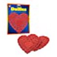 thumbnail image 2 of Heart Doilies, Rouge, 6 Pouces, Lot de 100, 2 of 4