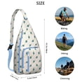 thumbnail image 2 of Astronomy Sling Backpack - Detailed Solar System Design Shoulder Bag, Compact Pack for Essential Carry & Daily Use, 2 of 4