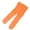 Orange, variant on Women's Knit Vertical Stripe Seasonal Over Knee Long Socks Yoga Sports Casual High Elasticity Stockings