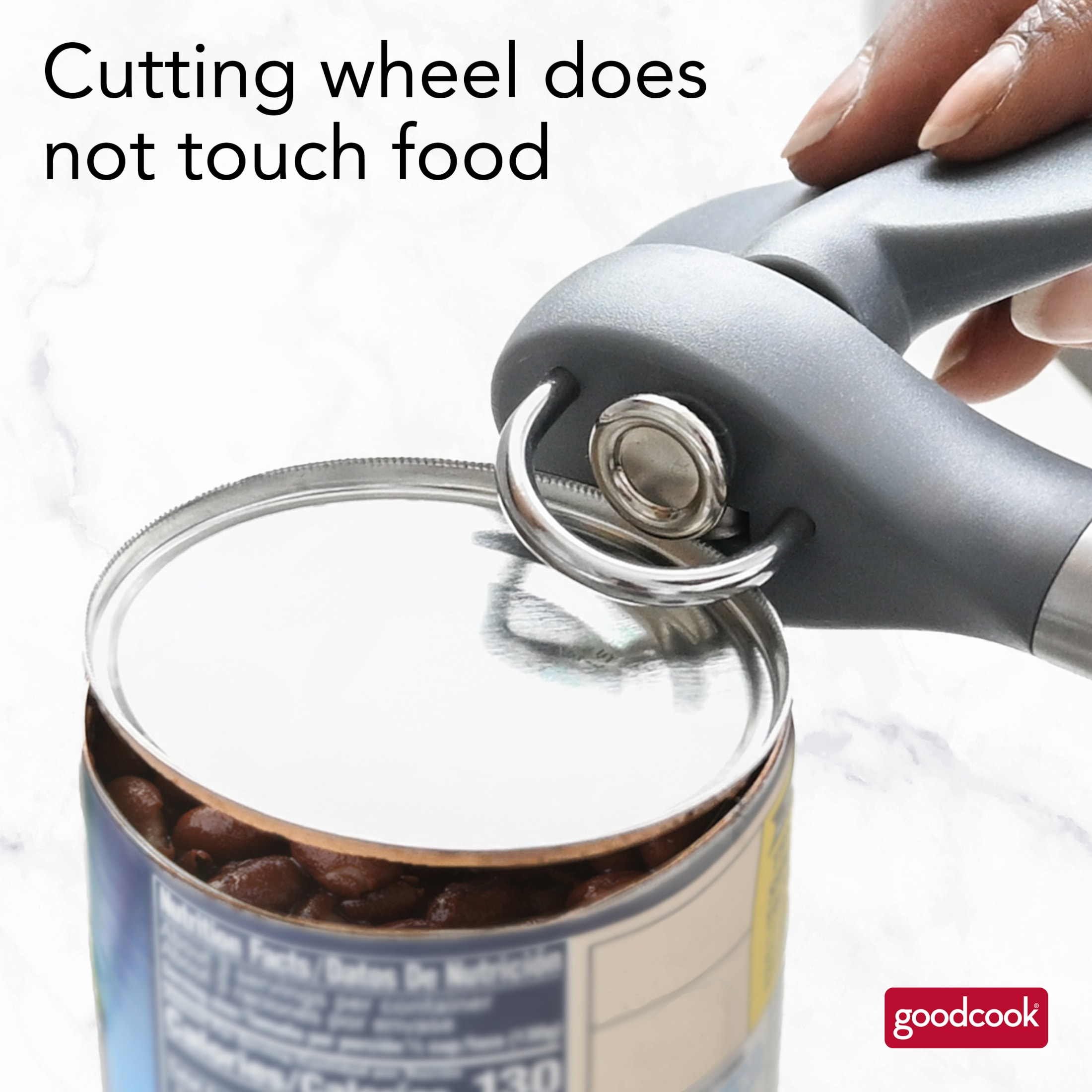 GoodCook Pro Safe-Cut Manual Can Opener, Stainless Steel photo 6