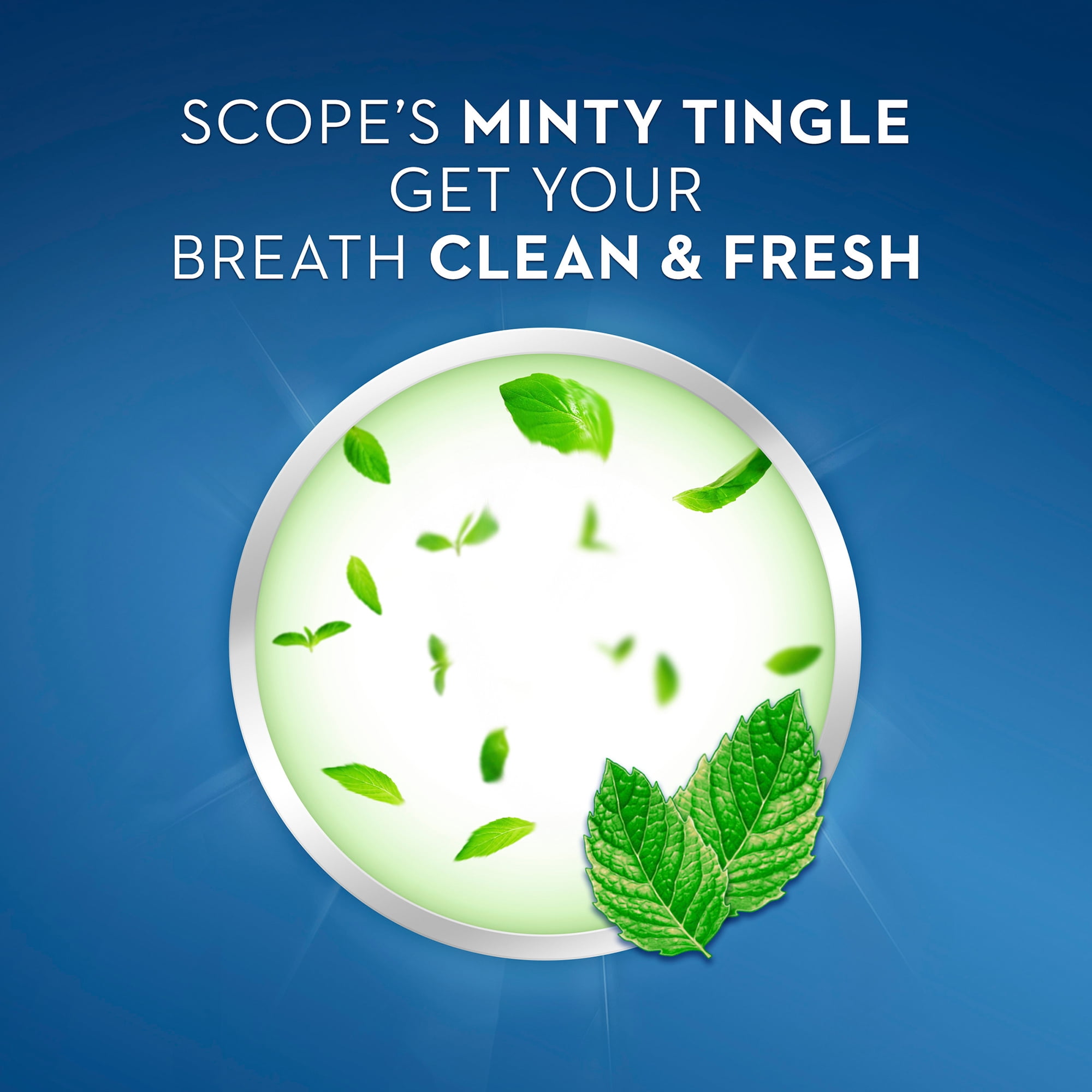 Crest Scope Classic Mouthwash 1.2 oz. Original Mint Flavor 10037000975066 180 per Case