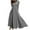 Gray, variant on IROINNID Maxi Dress for Women Fall Winter Casual Loose Solid Color Long Sleeve V-Neck Long Dress,Black