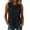 WLY-Black, variant on Tank Tops for Women Sleeveless Crewneck Shirts Casual Loose Fitted Side Buttons Summer Cami Blouses