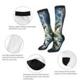 thumbnail image 3 of KLL Largemouth Bass Jumping Out of The Water Print Cool Socks Men's Women's Crew Socks Funny Crazy Novelty Stockings, 3 of 6