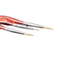 thumbnail image 2 of Detail Brush Set, Multi-Shaped Nylon Brushes for Acrylic, Oil, Watercolor, Gouac, 2 of 2