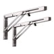 thumbnail image 1 of 2 soportes para estante de metal, estante de pared de metal, soportes de acero inoxidable, soportes para estantes de pared, soportes para estantes flotantes, soportes para estantes de bricolaje,, 1 of 6