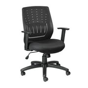 Eurotech Seating Stingray Fabric Task Chair, Black