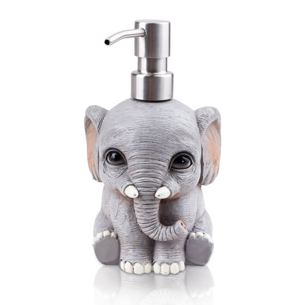 Dispensador de jabón líquido recargable, dispensador de loción decorativo para encimera, dispensador de jabón para platos para baño