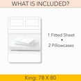 thumbnail image 5 of PRATYUX King 3-PC (1 Fitted + 2 Pillowcases) Set 1000-TC Egyptian, 28" Deep - Leopard Print, 5 of 7