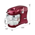 Kenmore Elite Ovation 5 Quart TiltHead Stand Mixer , 500W , Red