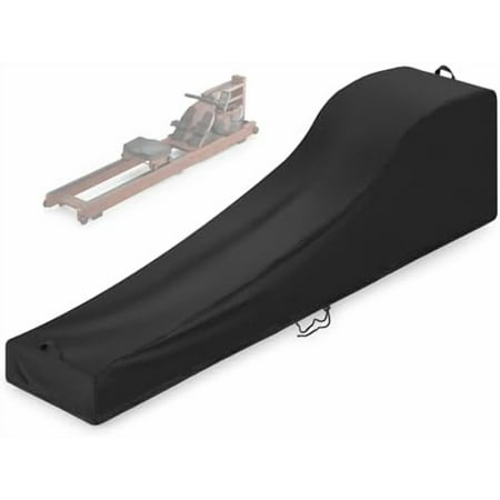 Rowing Machine Cover compatible with YOSUDA Water Rowing Machine(Cover Only), 420D Rowing Machines Covers For Home, 43.3"L x 20.5"W x 17.7"H, For Home Gym Garage - Indoor & Outdoor Use$$Watercraft