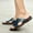 Blue, variant on WIZUTIZ Men's Open Toe Beach Slides Sandals Indoor Outdoor Casual Slippers for Summer