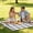 Grey, variant on Dvkptbk picnic blanket Extra-Thick Waterproof Moistures-Proof Mat Picnic Blanket Beach Mat Camping Groundsheet and Outdoor Picnic Pad Suitable for Outdoor Use