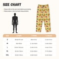 thumbnail image 4 of Lsque Sea and Sand Print Women's Pajama Pants, Lounge Pant - Comfortable Home Wear,Elastic Waistband, Stylish Design-Medium, 4 of 9