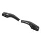 thumbnail image 2 of 2PCS Steering Wheel Gear Shift Cover Real Carbon Fiber Scratch Proof Replacement for Tesla Model 3 Y 3K Twill Red Gloss, 2 of 3