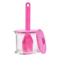 thumbnail image 2 of YAOMOBB Barbecue Brush Bottle Heat Resistant Oil Brush Dispenser Clear Scale Spout Design Kitchen Gadget, 2 of 7