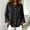 Black women long sleeve button down shirt a1, variant on Kadlawus Women Long Sleeve Collared Button Down Blouse Casual Fit Solid Basic Tunic Tops Comfortable Soft for Office Commute Weekend Travel Daily Wear, White 2XL