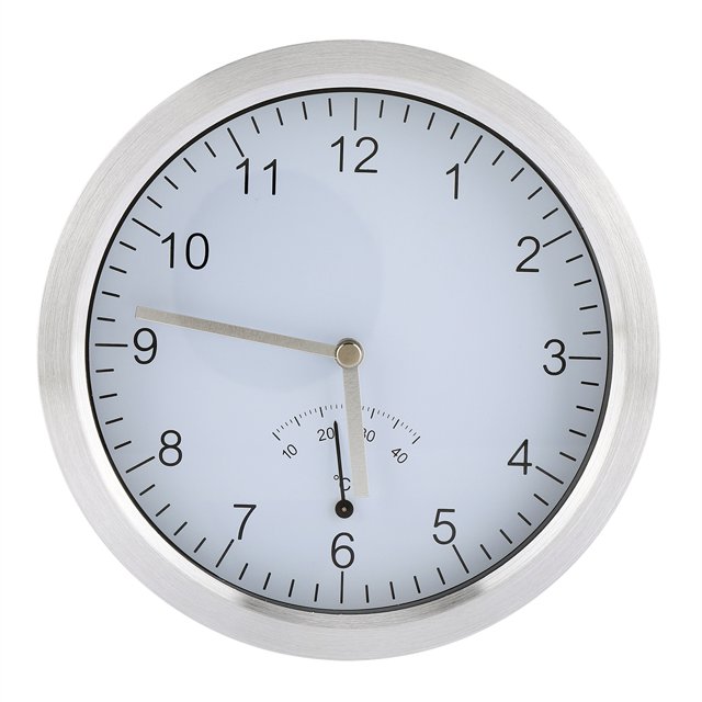 Reloj de ducha con ventosa y pantalla de temperatura, eléctrico para cocina y baño
