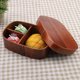 thumbnail image 2 of Cajas de madera Bento de madera natural de la caja de los contenedores del almuerzo del vintage el 18*12*5.5cm, 2 of 7