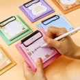 thumbnail image 5 of 30Sheets Cartoon Note Pad with Clipboard 3x3Inch Small Pocket Memopad, 5 of 18