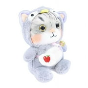 3D Lovely Cat 10 Inch Plush Collectible | Brown