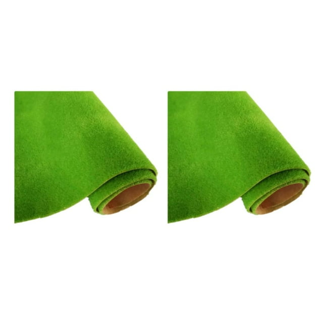 relayinert Low Maintenance Artificial Lawn For Indoor And Outdoor Spaces Long-lasting 102 light green 2Set