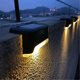 thumbnail image 2 of 8pcs Led Solar Staircase Ip65 Impermeable Jardín al aire libre Camino Patio Escaleras Pasos Valla S Luces solares nocturnas - Luz cálida negra -dontodent Kuyhfg Sin marca, 2 of 4