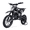 Black, variant on Gas Dirt Bike,50cc 2-Stroke Off-Road Motorcycle, 25 Mph, 150 Lbs Capacity, Dual Suspension, Tool Kit Included